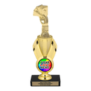 Custom Cribbage Trophy - Type B Series 3364/342655 - AndersonTrophy.com