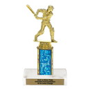 Custom Cricket Trophy - Type C Series 34003 - AndersonTrophy.com