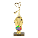 Custom Dance Trophy - Type B Series 3662G/342655 - AndersonTrophy.com