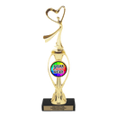 Custom Dance Trophy - Type B Series 3662G/36013 - AndersonTrophy.com