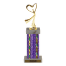 Custom Dance Trophy - Type F Series 3662G - AndersonTrophy.com