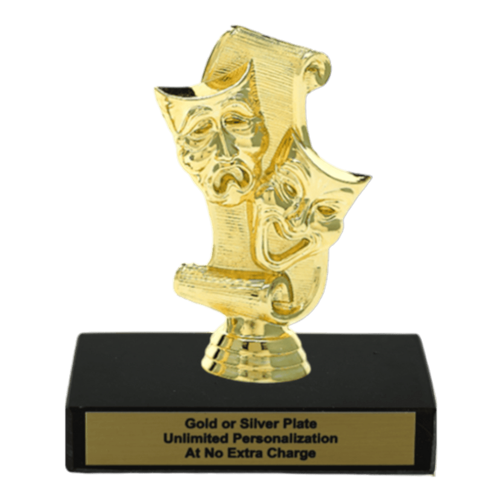 Dramatic Trophy Design Custom Drama Trophy - Type A Series 3561 - Custom Trophy | Engraved ...