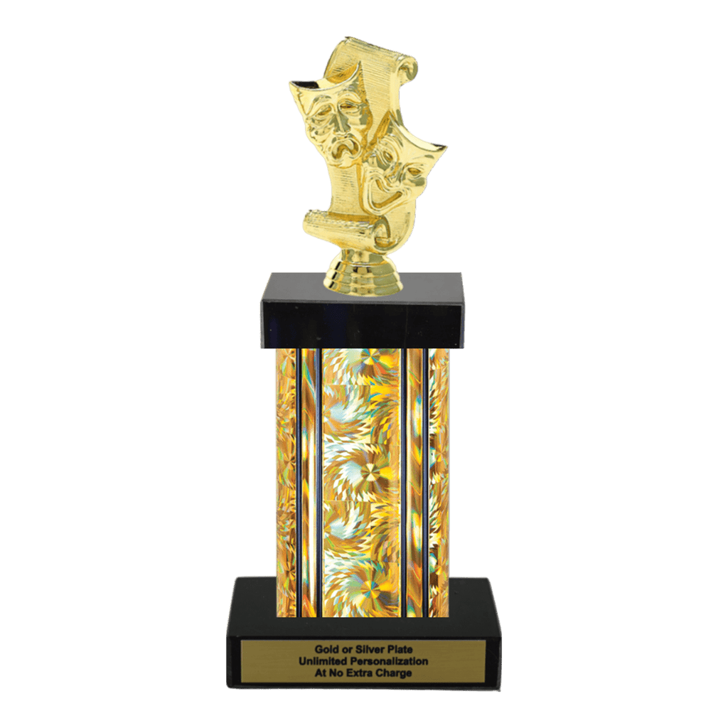 Dramatic Trophy Design Custom Drama Trophy - Type F Series 3561 - Custom Trophy Features ...
