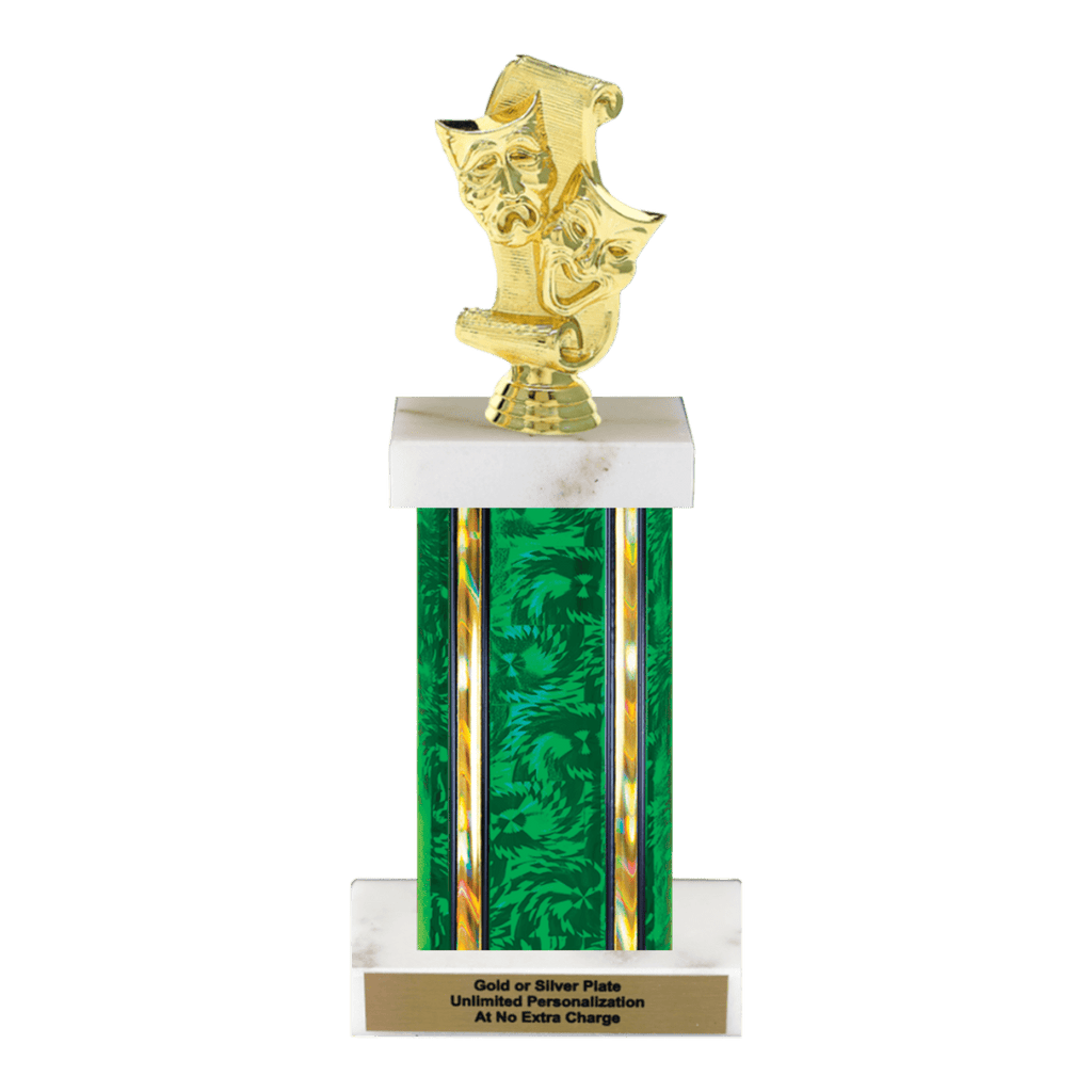 Dramatic Trophy Design Custom Drama Trophy - Type F Series 3561 - Custom Trophy Features ...