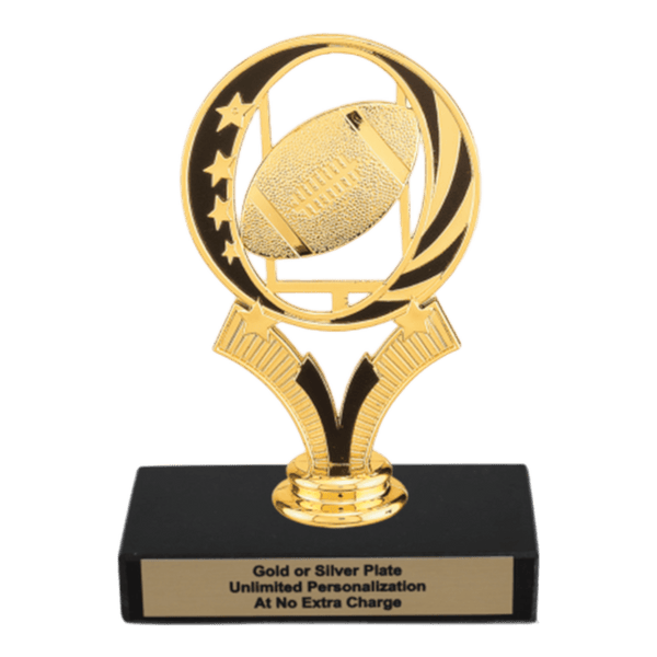 Custom Football Trophy - Type A Series 1RP90925 - AndersonTrophy.com
