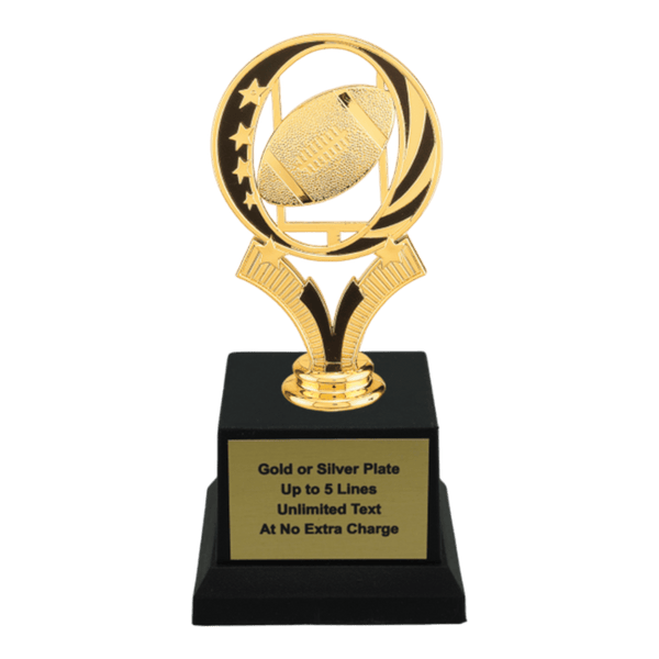 Custom Football Trophy - Type A1 Series 1RP90925 - AndersonTrophy.com