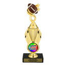 Custom Football Trophy - Type B Series 1FIG6113/342655 - AndersonTrophy.com