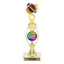 Custom Football Trophy - Type B Series 1FIG6113/36013 - AndersonTrophy.com