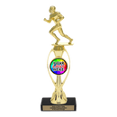 Custom Football Trophy - Type B Series 3500/36013 - AndersonTrophy.com