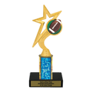 Custom Football Trophy - Type C Series 1FIG5003 - AndersonTrophy.com