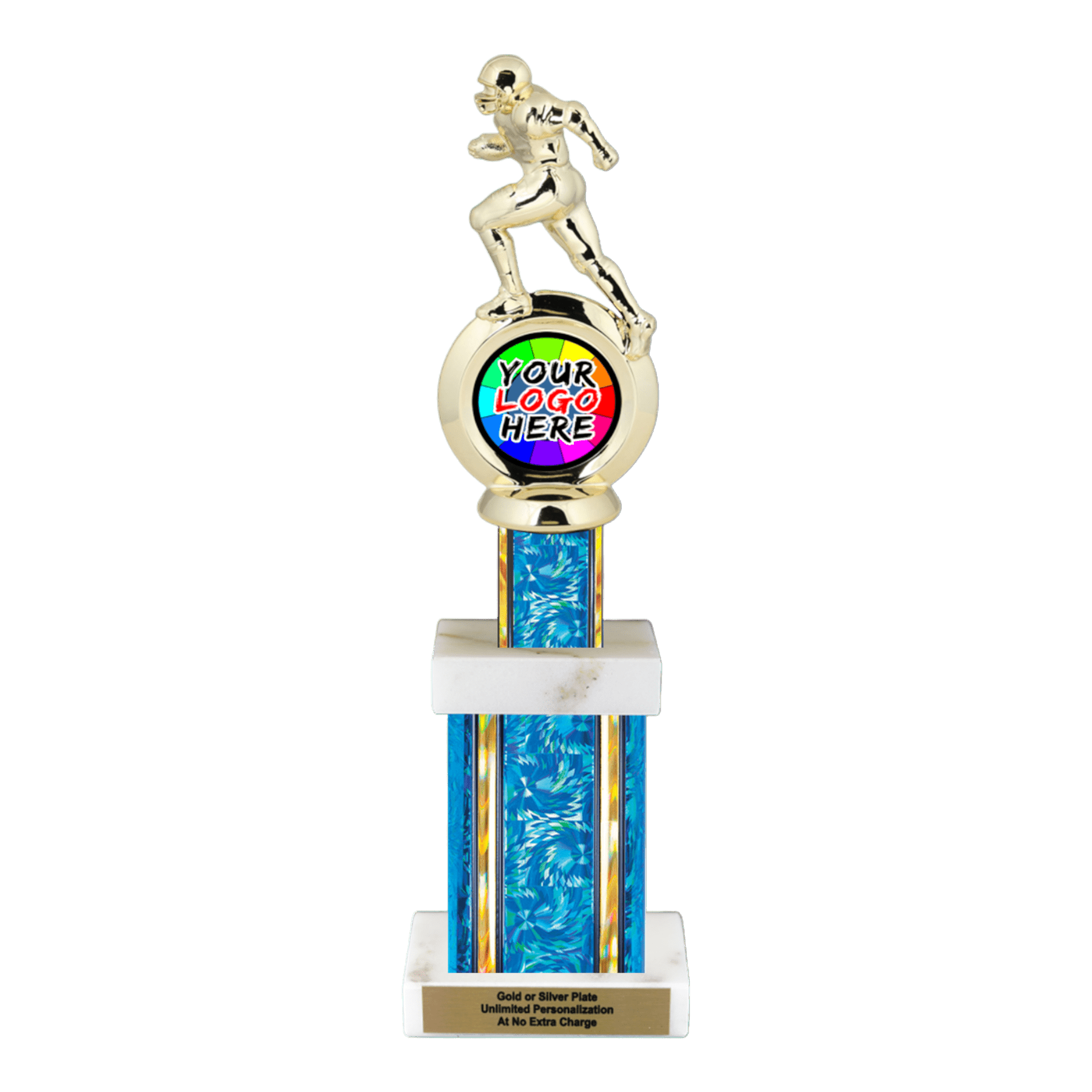 Custom Football Trophy Type G Series 35700 Custom football trophy type g series 35700