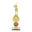 Custom Golf Trophy - Type B Series 3621/342655 - AndersonTrophy.com