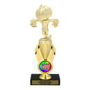Custom Halloween Pumpkin Trophy - Type B Series 36509/342655 - AndersonTrophy.com