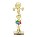 Custom Halloween Pumpkin Trophy - Type B Series 36509/36013 - AndersonTrophy.com