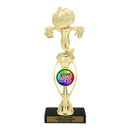 Custom Halloween Pumpkin Trophy - Type B Series 36509/36013 - AndersonTrophy.com