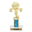 Custom Halloween Pumpkin Trophy - Type C Series 36509 - AndersonTrophy.com