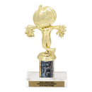 Custom Halloween Pumpkin Trophy - Type C Series 36509 - AndersonTrophy.com