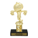 Custom Halloween Pumpkin Trophy - Type C Series 36509 - AndersonTrophy.com