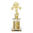 Custom Halloween Pumpkin Trophy - Type G Series 36509 - AndersonTrophy.com