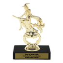Custom Halloween Witch Trophy - Type A Series 36511 - AndersonTrophy.com