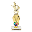 Custom Halloween Witch Trophy - Type B Series 36511/342655 - AndersonTrophy.com