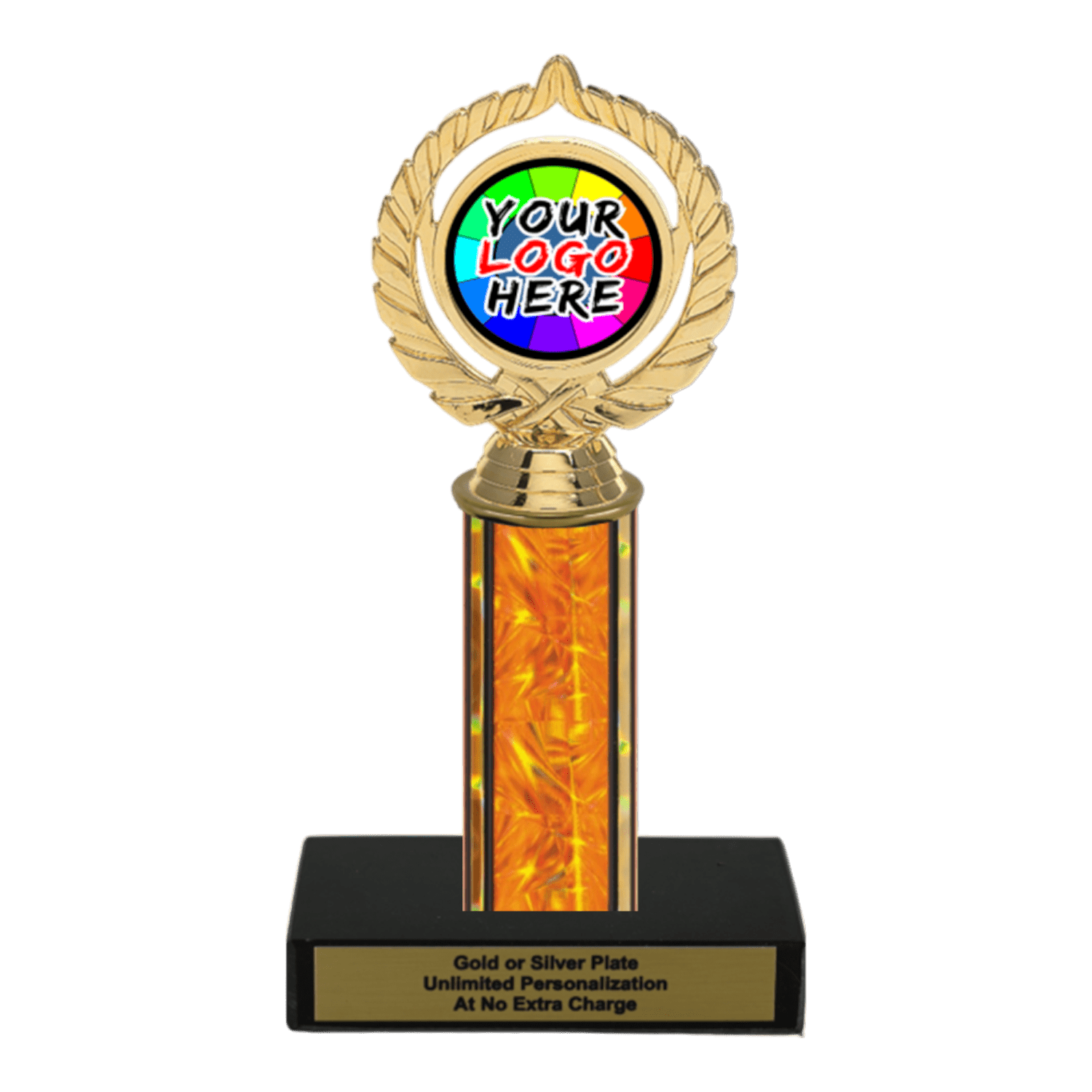 Custom Insert Trophy Customizable Insert Generic Theme Trophy - Type C Series 34011