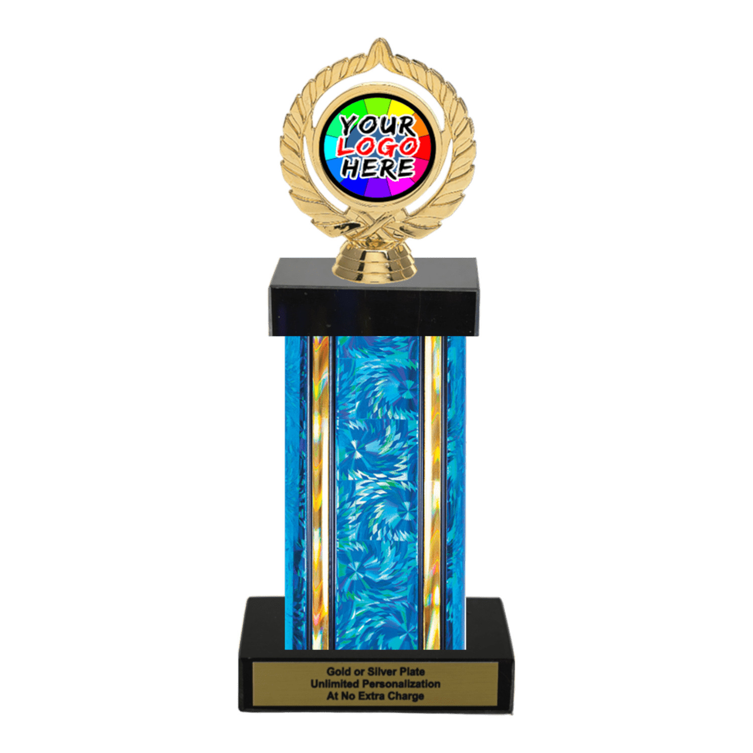 Customizable Insert Generic Theme Trophy - Type F Series 34011