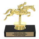 Custom Jumping Horse Trophy - Type A Series 34006 - AndersonTrophy.com