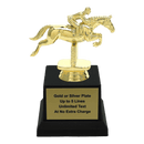 Custom Jumping Horse Trophy - Type A1 Series 34006 - AndersonTrophy.com