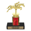 Custom Jumping Horse Trophy - Type C Series 34006 - AndersonTrophy.com