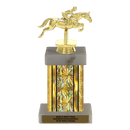 Custom Jumping Horse Trophy - Type F Series 34006 - AndersonTrophy.com