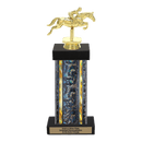 Custom Jumping Horse Trophy - Type F Series 34006 - AndersonTrophy.com