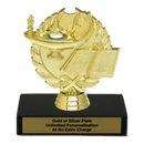 Custom Lamp of Knowledge Trophy - Type A Series 33033 - AndersonTrophy.com