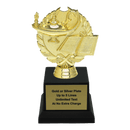 Custom Lamp of Knowledge Trophy - Type A1 Series 33033 - AndersonTrophy.com