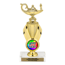 Custom Lamp of Knowledge Trophy - Type B Series 2F640/342655 - AndersonTrophy.com