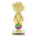 Custom Lamp of Knowledge Trophy - Type B Series 33033/342655 - AndersonTrophy.com