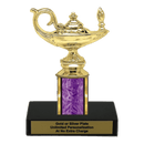 Custom Lamp of Knowledge Trophy - Type C Series 2F640 - AndersonTrophy.com