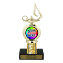 Custom Lamp of Knowledge Trophy - Type C Series 35763 - AndersonTrophy.com