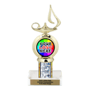 Custom Lamp of Knowledge Trophy - Type C Series 35763 - AndersonTrophy.com