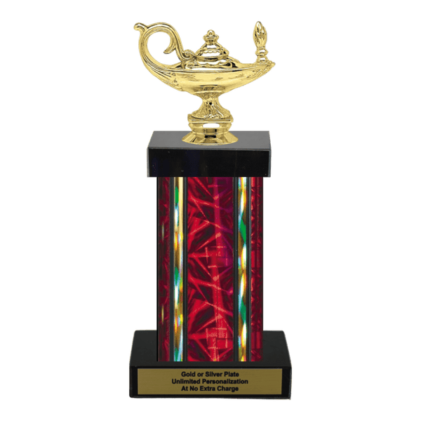 Custom Lamp of Knowledge Trophy - Type F Series 2F640 - AndersonTrophy.com