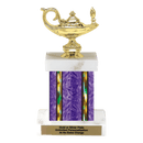 Custom Lamp of Knowledge Trophy - Type F Series 2F640 - AndersonTrophy.com