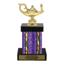 Custom Lamp of Knowledge Trophy - Type F Series 2F640 - AndersonTrophy.com