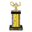 Custom Lamp of Knowledge Trophy - Type F Series 2F640 - AndersonTrophy.com