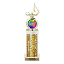 Custom Lamp of Knowledge Trophy - Type F Series 35763 - AndersonTrophy.com