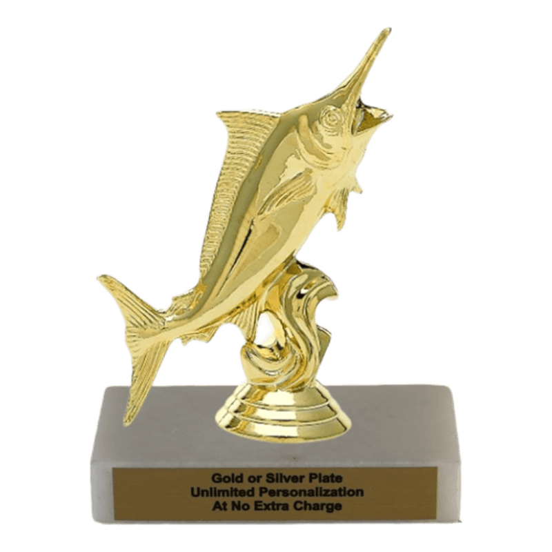 Custom Marlin Fishing Trophy - Type A Series 3460 - AndersonTrophy.com