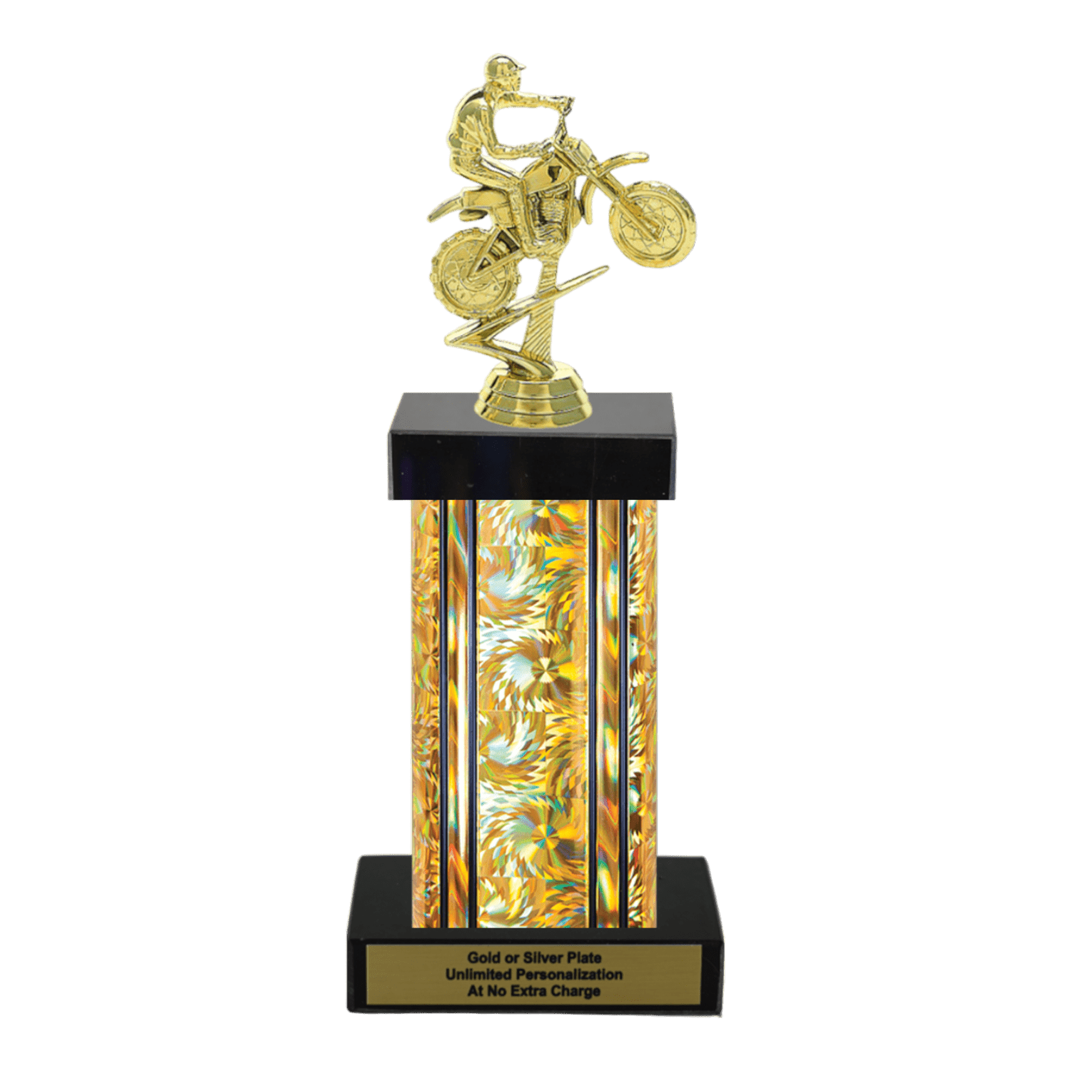 Custom Dirt Bike Motorcycle Trophy - Type F Series 3370