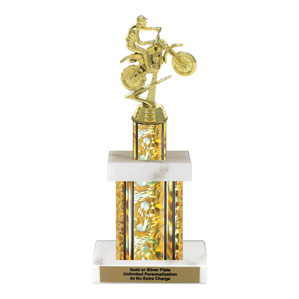 Custom Dirt Bike Motorcycle Trophy - Type G Series 3370