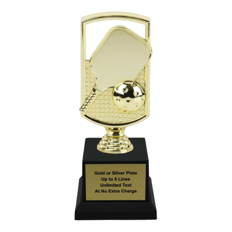 Custom Pickleball Trophy - Type A1 Series 3F899 - AndersonTrophy.com