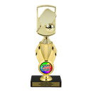 Custom Pickleball Trophy - Type B Series 3F899/342655 - AndersonTrophy.com