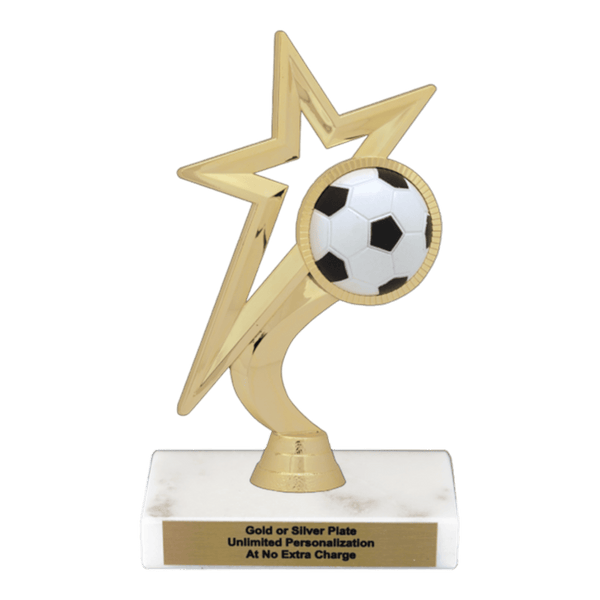 Custom Soccer Trophy - Type A Series 1FIG5005 - AndersonTrophy.com